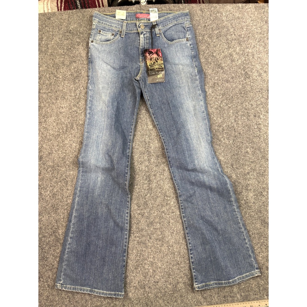 Levi's 519 Low Flare Jeans Low Rise NWT Y2K Bootcut Size‎ 9L